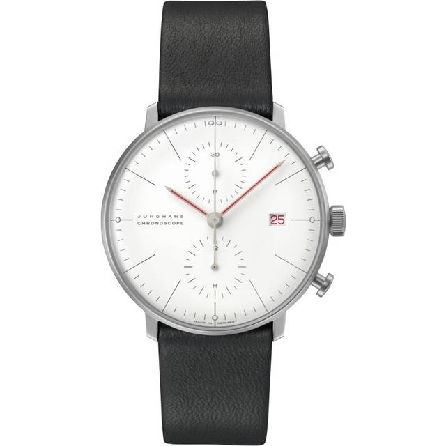 Junghans Unisexuhr max bill Chronoscope Bauhaus 27430302 - silber