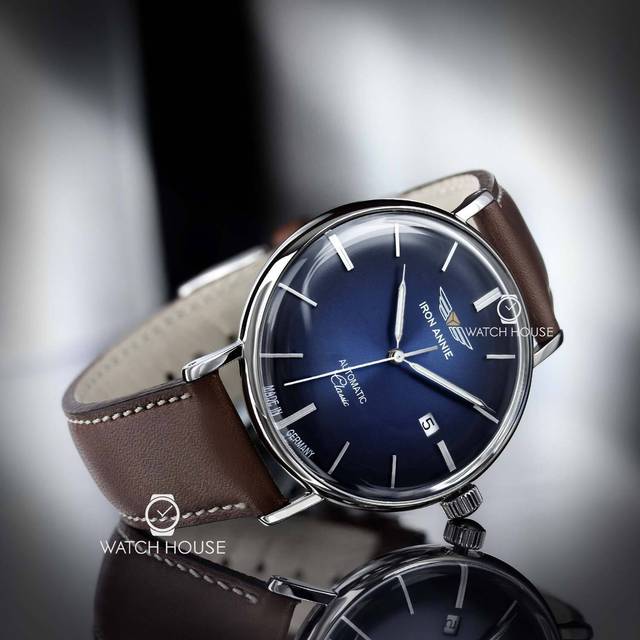 Iron Annie Classic 5958-3 Automatic Watch - Dark Blue