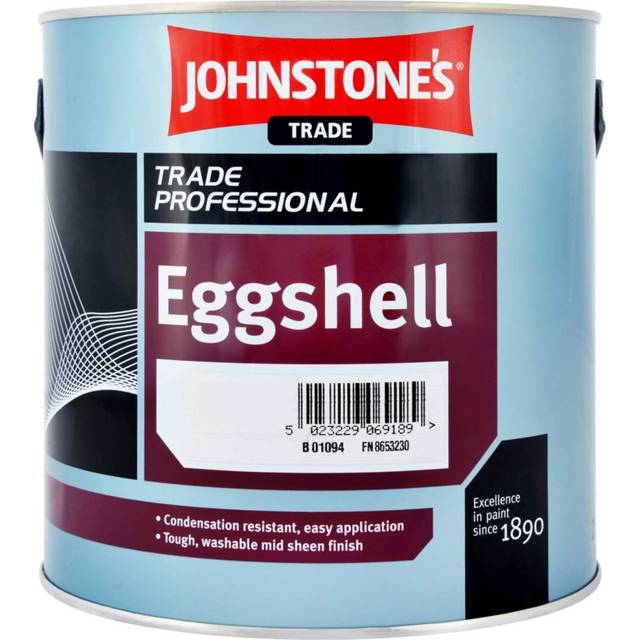Johnstone's Trade Eggshell Brilliant White 2.5L