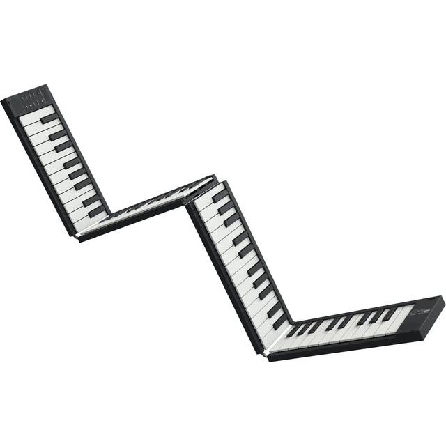 Carry-On 88 Key Touch Sensitive Folding Piano - Black, none