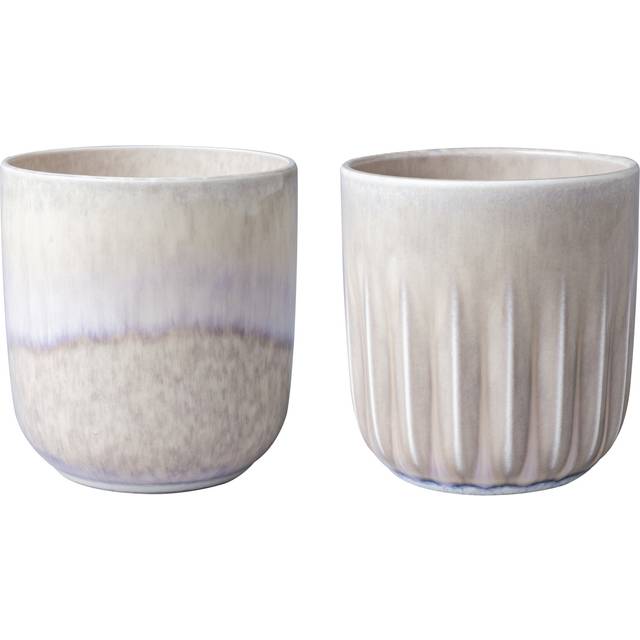 Villeroy & Boch - Perlemor Muggar 2-pack - Sand