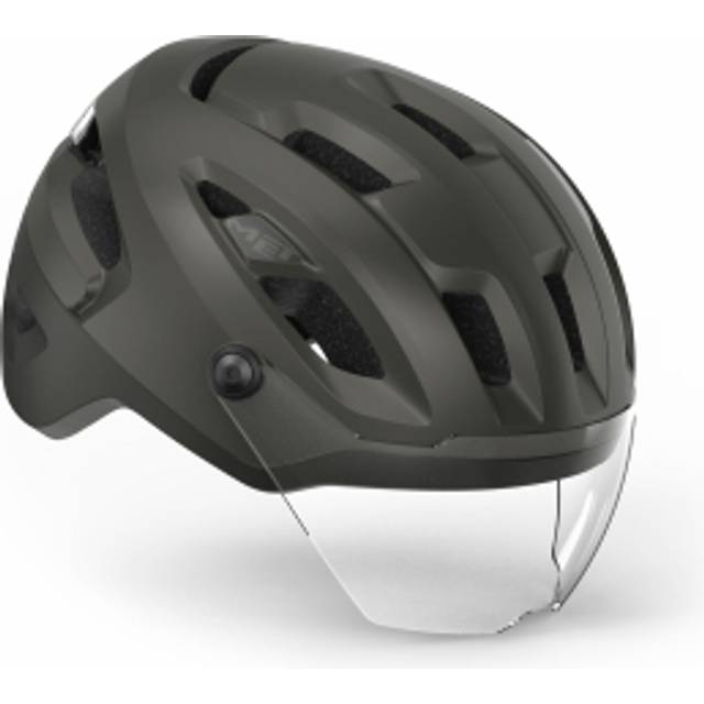 MET Intercity Mips Road Cycling Helmet - Titanium Metallic / Matt