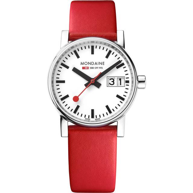 Mondaine Evo2 30mm Grape Leather