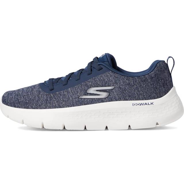 Women's Skechers 124959/NVY GO WALK FLEX - DAZZLING SMILE Womens Trainers Navy - Blue - Size: 4