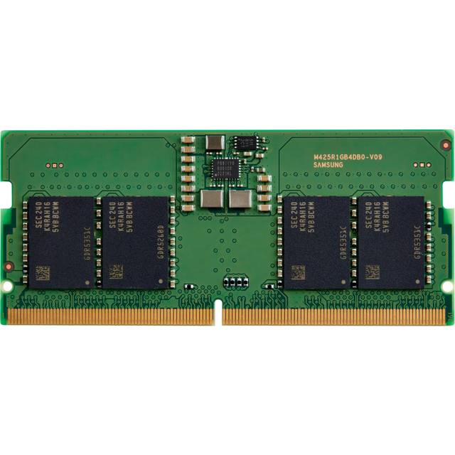 HP - DDR5 - modul - 8 GB - SO DIMM 262-pin - 5600 MHz / PC5-44800 - 1.1 V - för EliteBook 840 G10, 865 G10, ZBook Firefly 14 G11, 16 G11, ZBook Fury 16 G11