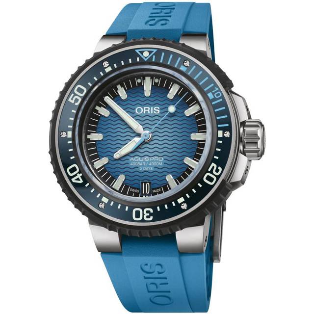 Aquis Pro 4000m 49.5mm Mens Watch Blue