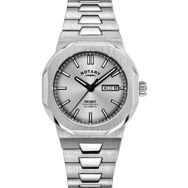 Rotary Regent Men's Stainless Steel Bracelet Watch