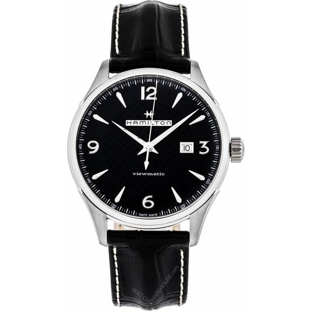 HAMILTON Jazzmaster Viewmatic 44MM AUTO Black Dial Men's Watch H32755731 - 44 mm