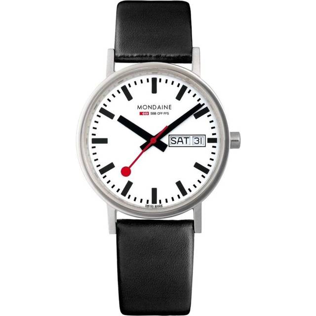 Mondaine A667.30314.11SBBV Classic SBB Day-Date vegan 36mm 3ATM