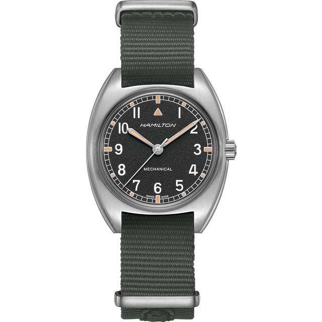 HAMILTON Khaki Pilot Pioneer 36x33MM BLK Nylon Band Men's Watch H76419931 - Black - 36 mm