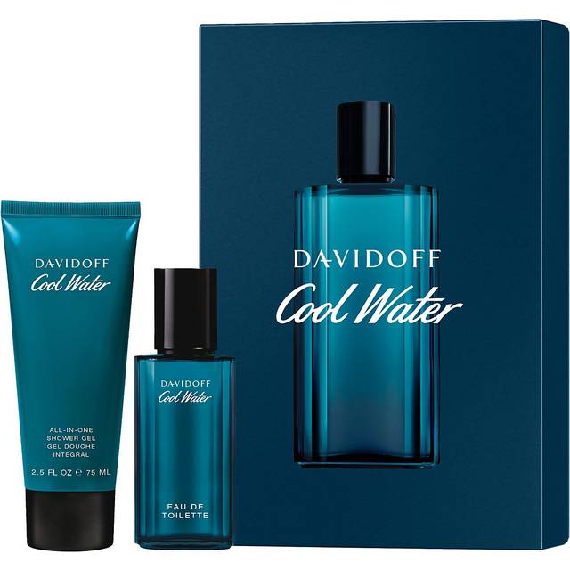 Davidoff Dufte Cool Water Gavesæt Eau All-In-One Shower Gel