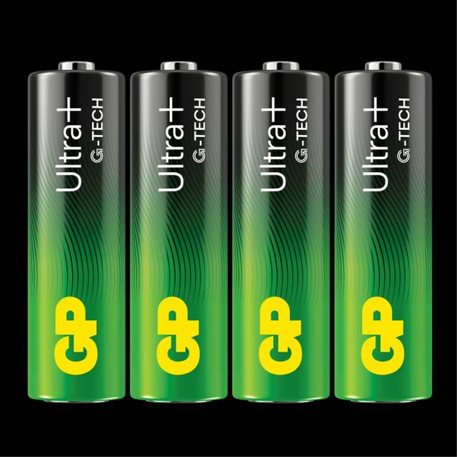 Engångsbatteri GP Ultra+ AA / LR6 4-pack