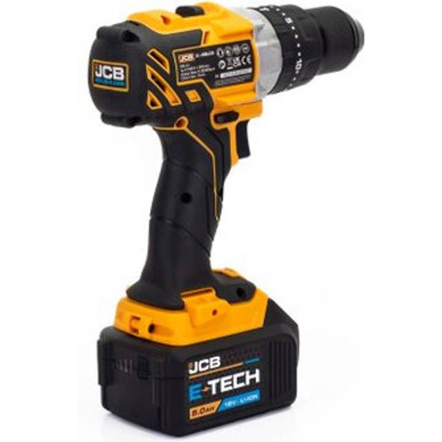 Jcb Tools - jcb 18V b/l Combi Drill b/l sds Kit 2x 5.0ah Lithium-Ion Batteries and super fast charger in 20' Kit Bag