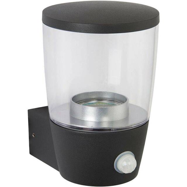 IP44 Outdoor Wall Light Modern Cool White Round LED PIR Tea Light Design Lamp