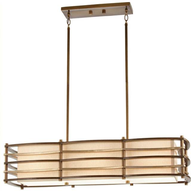 3 Bulb Chandelier Hanging Pendant LIght Cambridge Bronze LED E27 100W Bulb