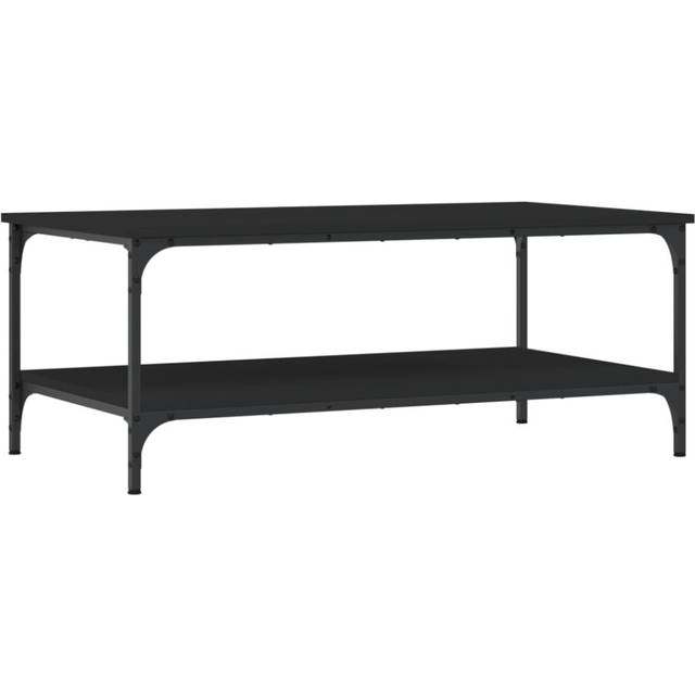 vidaXL Coffee Table Black 100x55x40 cm Engineered Wood