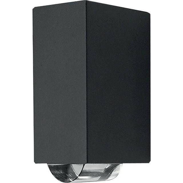 Outdoor Twin Wall Light 2 Way or DIrectional Light Graphite LED 60W Outside