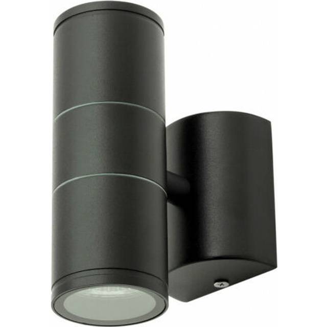 (Black , No Sensor) Irela Up & Down Outdoor Wall Light