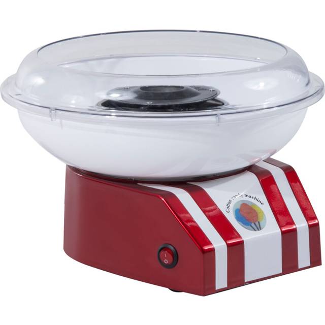 HOMCOM Professional Cotton Candy Floss Maker Red 450W