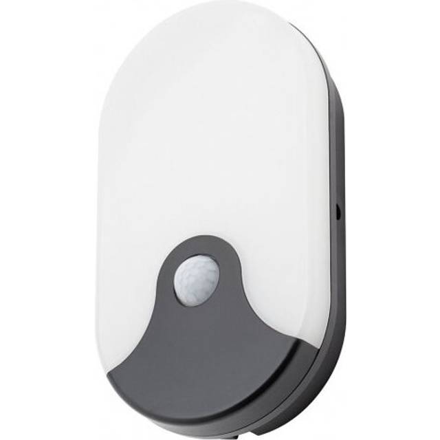 Litecraft Alford Outdoor Wall Light Oval Bulkhead with PIR Sensor