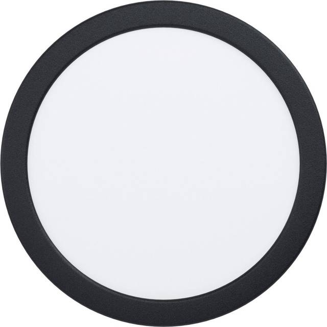 Wall / Ceiling Flush Downlight Black Recess Spotlight 16.5W Built in LED