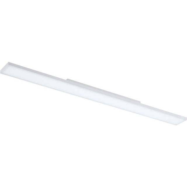 Wall / Ceiling Light White 1200mm Slim Strip Panel 20W Built in LED 4000K