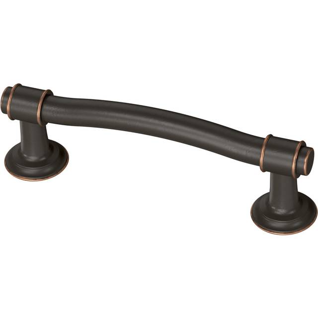 Franklin Brass Nautical 5Pack Cabinet Handles 3 Bronze wCopper Highlights Cabinet Pulls Handles for Cabinets and Drawers C