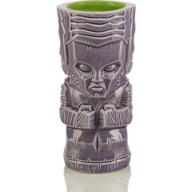 Geeki Tikis 20 ounce Ceramic Mug| Bride of Frankenstein | Blue