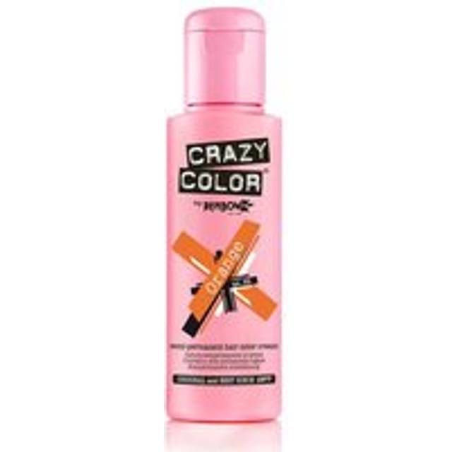 Crazy Color Orange Semi-Permanent Hair Dye