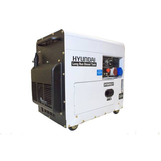 Hyundai 5.8kW Silent Long Run Diesel Generator