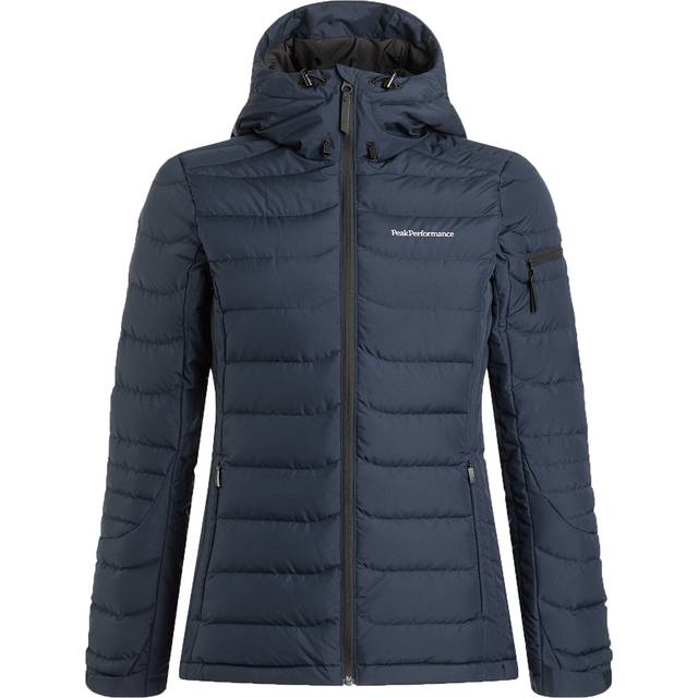 Down Ski Jacket W Blue Shadow (XS) - Blå (XS)