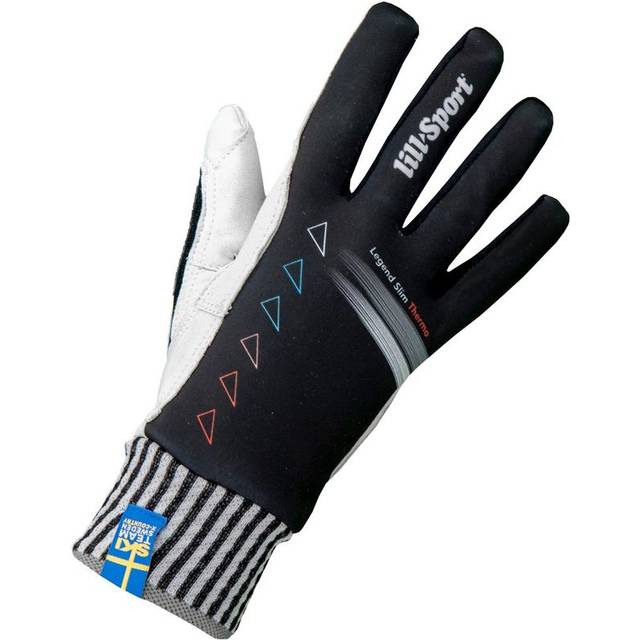 Lillsport Legend Thermo Slim Längdskidhandskar Black, 12 (12)