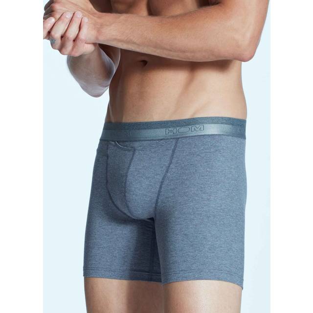 Hom Ho1 Long Leg Men's Boxer Briefs Trunk Fly Opening Underwear