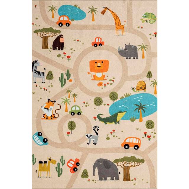 KMCarpets Animal Matta 120 x 160, Linne