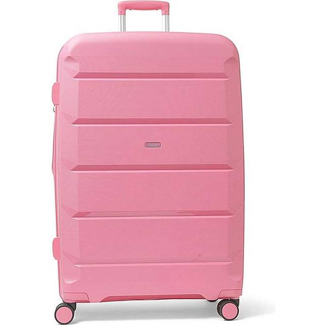 Rock Tulum Large Suitcases Bubblegum Pink, Pink