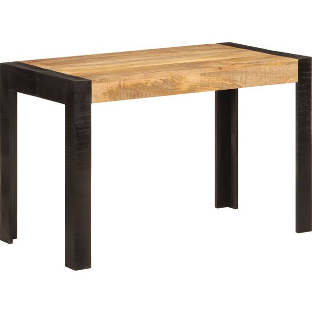 vidaXL Dining Table 120x60x76 cm Solid Wood Mango - Brown