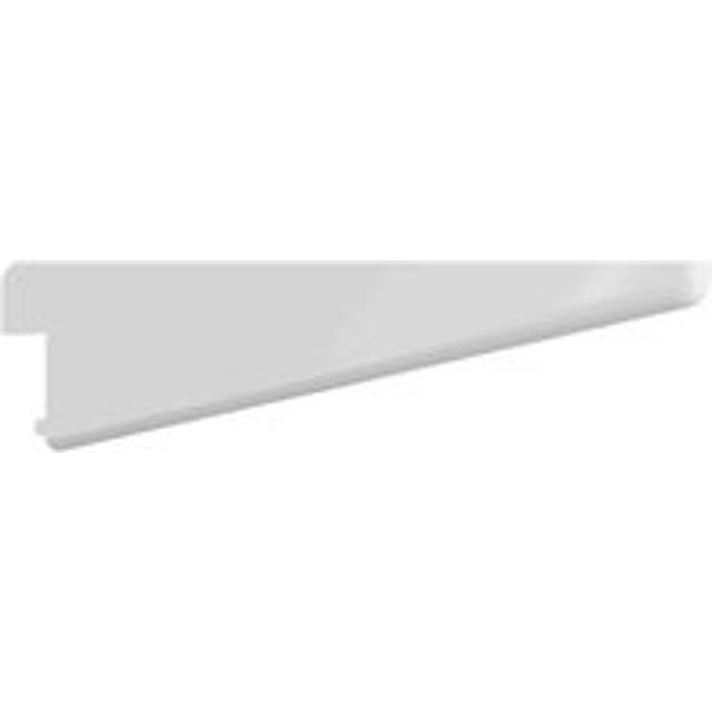 Rothley Twin Slot Shelving Kit In Krome 4 Inch Brackets And 48 Inch Uprights