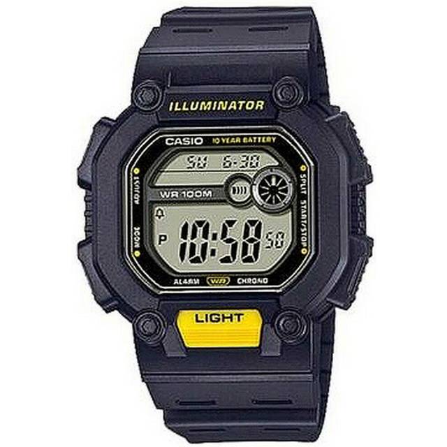 Casio quartz men's wrist watch w-737h-2a | rugged design, advanced functionality