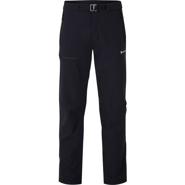 Montane Men's Tenacity Technical Softshell Trousers, 30" Reg Black - 30" | 32"
