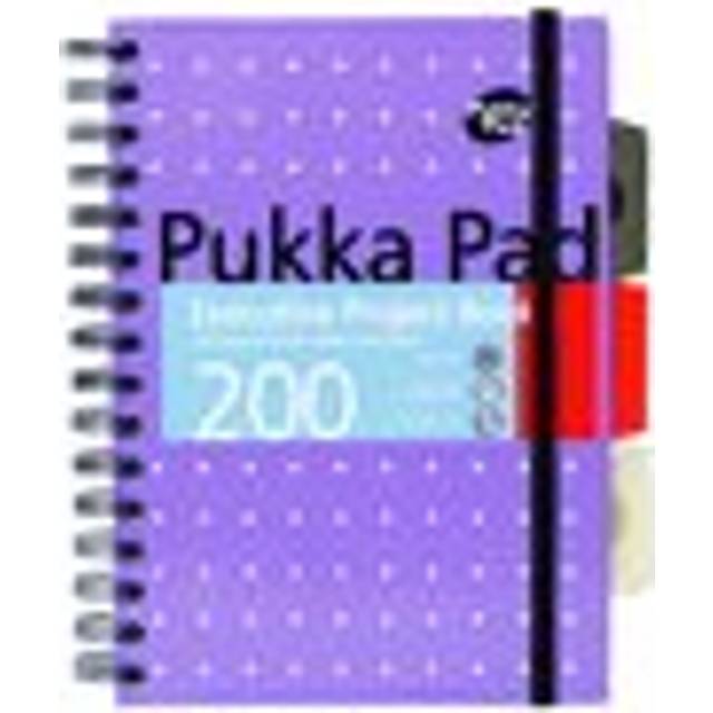 Pukka Pad Executive Ruled Wirebound Project Book A5 (3 Pack) 6336-MET