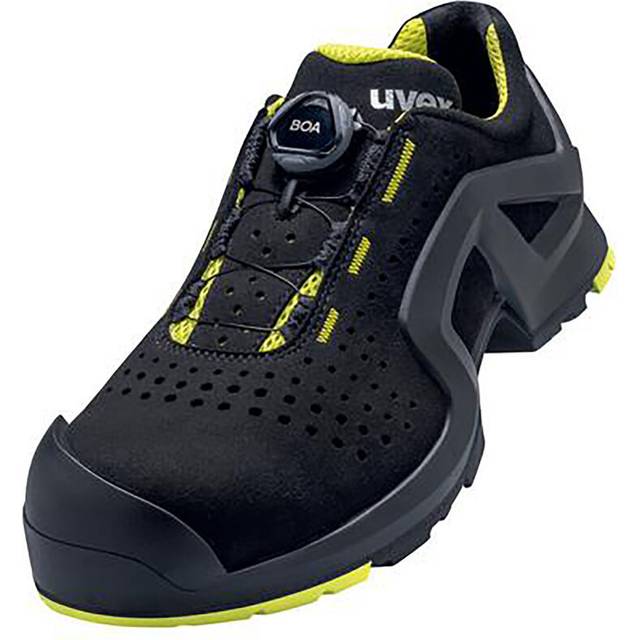 uvex 6568 6568242 Säkerhetslågskor S1P Skostorlek (EU): 42 Svart/gul 1 par