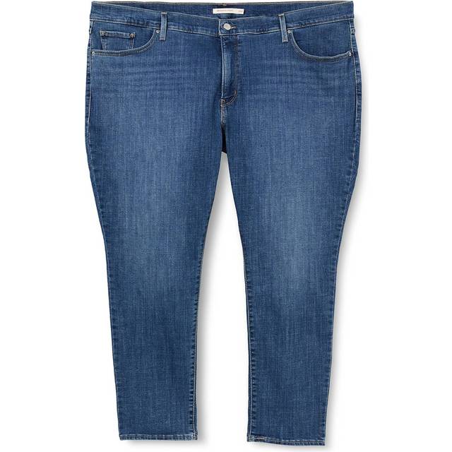 Levi's Plus 311T Shaping Skinny Jeans (plus Size) - Lapis Gallop Plus, Blue, Size Us 22 = Uk 26, Inside Leg Regular, Women -  inside leg REGULAR,US 22 = UK 26