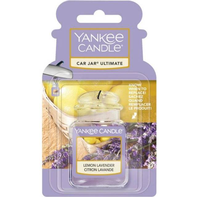 Yankee Candle Lemon Lavender luftfräschare för bil hängande 1 st.