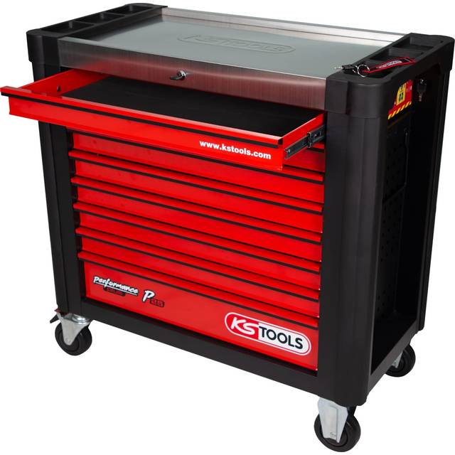 KS Tools P25, with 564 tools, P25, with 564 tools, for 8 drawers - black