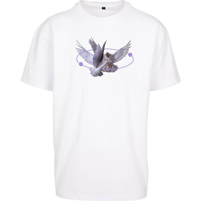 Mister Tee herr Vive la Liberte oversize Tee, Vit, 3XL