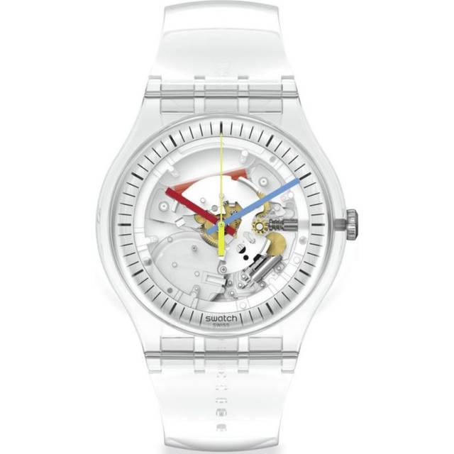 SWatch So29k100 Clear Clearly New Gent Men S Urethane Watch SO29K100