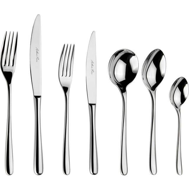 Arthur Price, Warwick - 84 Piece Cutlery Set, Service for 12 - Stainless Steel (84)