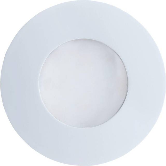 IP65 Recessed Outdoor Wall Light White Cast Aluminium 1 x 5W GU10 Bulb