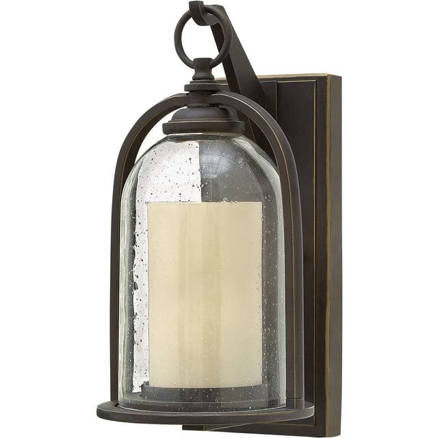 Outdoor IP44 Wall Light Oil Rubbed Bronze LED E27 100W d01447