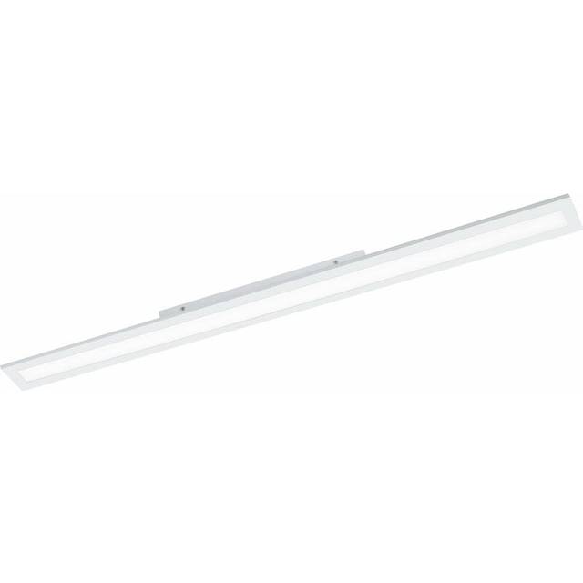 Wall / Ceiling Light White 1195mm Slim Strip Panel 36W Built in LED 4000K